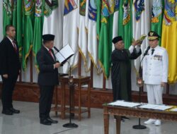 Dilantik Jadi Pj Gubernur Sumut, Agus Fatoni Siap Lanjutkan Roda Pemerintahan