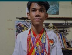 Anak Wartawan Juara 1 Cabang Karate di POPKAB Deliserdang