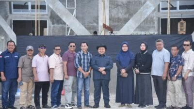 Bupati Tapsel Tinjau Gedung Astaka Tempat MTQ Tingkat Provinsi