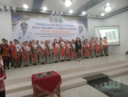 Disdik Sumut dan Pj Bupati Hadiri Peresmian Aula Sari Manurung SMAN 2 Lubuk Pakam