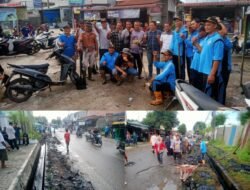 Dinkes Deliserdang Melaksanakan Jumat Bersih Bersama Masyarkat Limau Manis