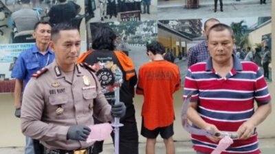 2 Pelaku Pembacokan Diringkus Polsek Medan Timur