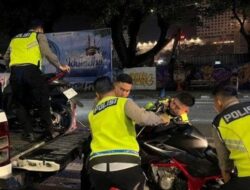 Puluhan Sepeda Motor Knalpot Brong Diamankan Polrestabes Medan