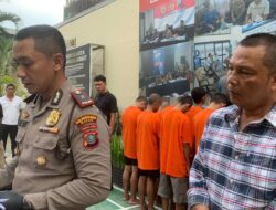 18 Pelaku Kejahatan Ditangkap Polsek amedan Timur Dalam Operasi Sikat Toba 2024