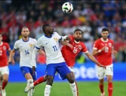 Euro 2024: Hidung Mbappe Patah, Prancis Susah Payah Kalahkan Austria