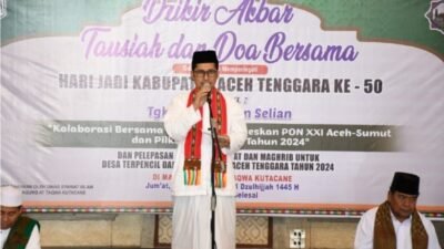 Pj Bupati Agara Ajak Warga Sukseskan 2 Agenda Besar