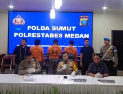 Polisi Gerebek Rumah Bandar Narkoba di Jalan Sekata Medan, Total 11 Kg Sabu Disita