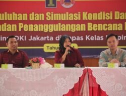 Ciptakan SDM Unggul & Tanggap Bencana, Lapas I Cipinang Gandeng BPBD Provinsi DKI