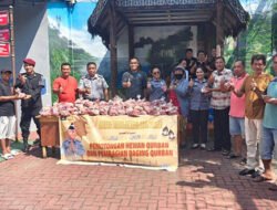 Peduli Warga Sekitar, Lapas Medan Kurban 10 Ekor Sapi dan 3 Kambing