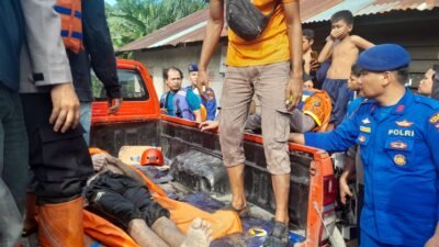 Dua Hari Hanyut, Akhirnya Kodrat Sinaga Ditemukan Meninggal Dunia di Sungai Silau