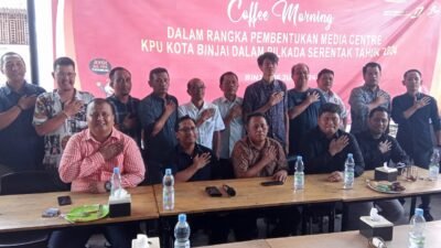 KPU Binjai Coffee Morning bersama Insan Pers