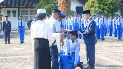 410 Siswa Matauli Pandan Dilantik, 20 Siswa Asal Tapteng Peroleh Beasiswa