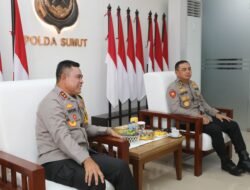 Kapolda Sumut Terima Kunker Kadivkum Mabes Polri Membahas Penguatan Sistem Hukum