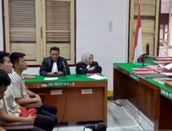 Bacok Korban Hingga Meninggal, Tiga Anggota Geng Motor Divonis 12 Tahun Penjara