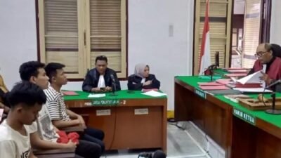 Bacok Korban Hingga Meninggal, Tiga Anggota Geng Motor Divonis 12 Tahun Penjara