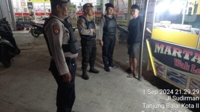 Sat Samapta Polres Tanjungbalai Patroli Dialogis