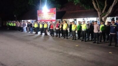 Polres Binjai Gelar Patroli Gabungan Antisipasi Gangguan Kamtibmas