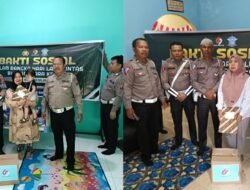 Sambut HUT ke-69, Sat Lantas Polres Tanjungbalai Jenguk Purnawirawan dan Personil Sakit