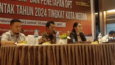 Pilkada Medan 2024: KPU Tetapkan DPT Sebanyak 1.799.421 Pemilih