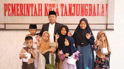 Pemko Tanjungbalai Santuni Puluhan Anak Yatim