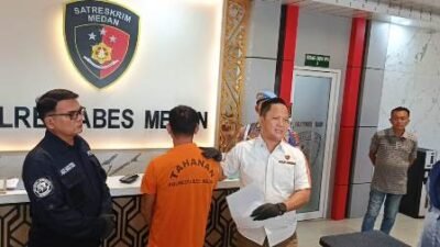 Sat Reskrim Polrestabes Medan Tangkap Pelaku TPPO Pekerja Ilegal ke Malaysia