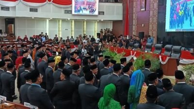 99 Anggota DPRD Sumut Periode 2024-2029 Dilantik, 1 Masih Bersengketa