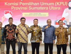 Bertemu KPU, Pj Gubernur Sumut  Tekankan Pilkada Damai