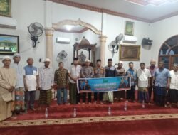 Gassuling Damas di Masjid Nurul Amin, Polres Tanjungbalai Sampaikan Dakwah Kamtibmas