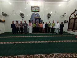 Polres Tanjungbalai Sampaikan Pesan Kamtibmas Dalam Kegiatan Sholat Subuh