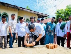 Calon Bupati Deliserdang Asri Ludin Tambunan Ajak Masyarakat Dukung Pembangunan Musala At-Taqwa