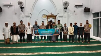 Polsek Teluk Nibung Sampaikan Dakwah Kamtibmas di Masjid H Zulkifli Amsar Batu Bara