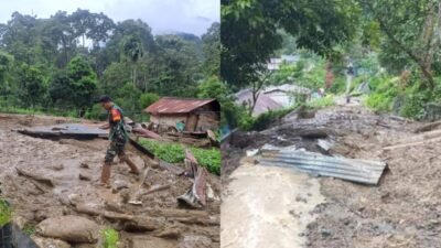 Banjir Bandang di Karo: Puluhan Warga Desa Ketawaren Mengungsi, 1 Warga Desa Lau Kidupen Hilang