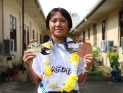 PT Agincourt Resources Apresiasi Prestasi Naila Dwi Assif, Sang Juara Karate Cilik Kebanggaan Batang Toru