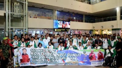 Pemprov Bangga Sumut Raih Peringkat Lima di Peparnas 2024