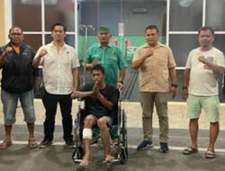 4 Bulan Buron, Polsek Patumbak Tembak Maling Motor Beraksi di Marindal