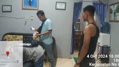 Tidak Ada Aktivitas Mencurigakan di Kediaman Diduga Bandar Narkoba HL