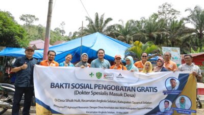 Agincourt Resources Bawa Dokter Spesialis Masuk ke Desa, 3000 Lebih Warga Terima Manfaatnya