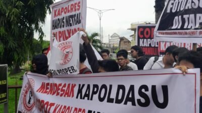 Mahasiswa Pospera Sumut Desak Kapolda Copot Kapolres Taput, Dinilai Gagal Memimpin dan Tidak Netral