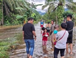 Tinjau Lokasi Banjir di Aek Tolang, Masinton Pasaribu: Akan Dibangun Tanggul