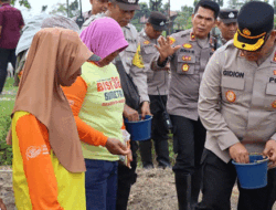 Kapolrestabes Medan Sukseskan Program Ketahanan Pangan