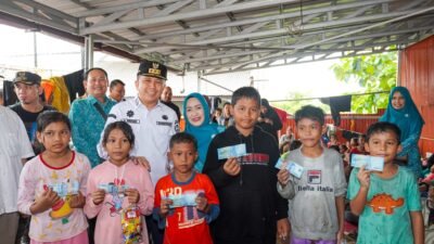 Pj Gubernur dan Pj Ketua PKK Tinjau Banjir di Deliserdang dan Berikan Bantuan