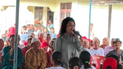 Kampanye di Banuaji, Satika Simamora: Tuhan Akan Buktikan Orang Baik Jadi Pemimpin