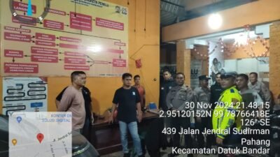 Tingkatkan Kondusifitas Keamanan, Polres Tanjungbalai Laksanakan KRYD