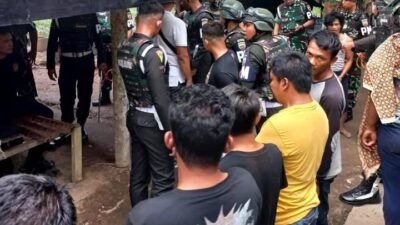 Pomdam I/BB Gerebek Markas Narkoba di Kecamatan Sunggal