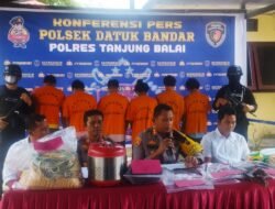 Polsek Datuk Bandar Ungkap Komplotan Pencuri Rumah Kosong, 6 Pelaku Ditangkap