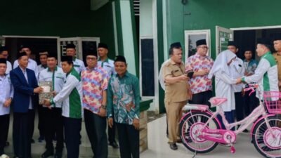 Perkuat Ekonomi Warga, Bupati Terpilih dr H Asri Ludin Tambunan Salurkan Bantuan Lewat PCNU Deliserdang