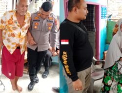 Polsek Teluk Nibung Berbagi Kasih Kepada Warga Kurang Mampu