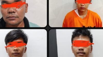 Polres Tanah Karo Tangkap 4  Predator Anak Dibawah Umur, 2 Korban Selamat dari Penyiksaan