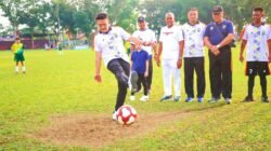 Turnamen Sepak Bola U14 Memperebutkan Piala Kapolres Binjai Resmi Dibuka