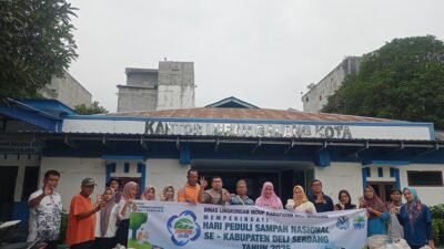 Dinas Lingkungan Hidup Deliserdang Memperingati HPSN 2025 di Galang